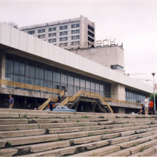 Речной вокзал, г. Новосибирск, 1996 год