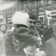 Демонстрация в Томске, 1 мая 1971 года
