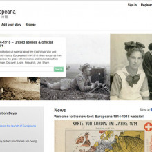 Заработал уникальный исторический цифровой архив «Europeana 1914-1918» 