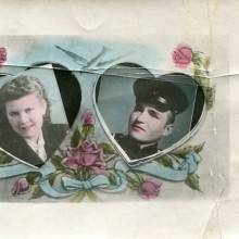 Цветная фотография на память, «Влюбленные», 1952 год