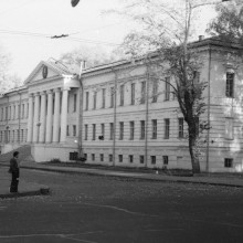Здание СФТИ, площадь Новособорная, дом №1. 1980-е, г. Томск