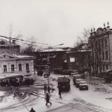 Площадь Батенькова. г.Томск. 1980-е