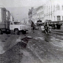 Пересечение ул.Розы Люксембург и ул.Обруб. г.Томск. 1970-е