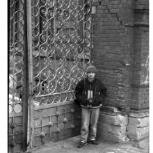 Кованые ворота, г. Томск, 1993 год