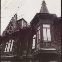 Деревянный дом на ул.Тверская, 66. г.Томск. 1980-е