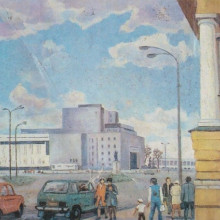 Открытки «По томской земле», издательство «Изобразительное искусство», Москва, 1987 год