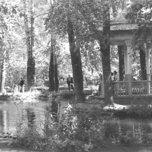Городской сад. г.Томск. 1960-е.