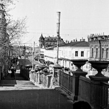 Проспект Ленина, лестница. 1970-е. Г. Томск