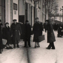 На станции Томск-1, предположительно, 1959 г., г. Томск