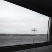 Вид на Томск из окна автобуса. 1974 год.