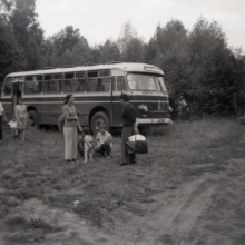 Заезд. База отдыха ТИАСУР. Киреевск. 1974 год.