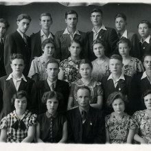 Студенты ТГУ. 1957 год.