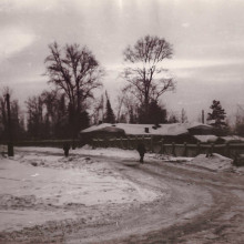 Томская улица зимой, г. Томск, 1950-1960-е, фото Г. Абрамочкина