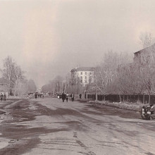 Проспект Ленина, г. Томск, 1950-1960-е, фото Г. Абрамочкина