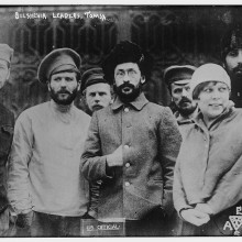 Лидеры большевиков в Томске, 1910-1920-е г.г. (уточняется). Из коллекции Джорджа Грэнтэма Бэйна (Библиотека Конгресса США)