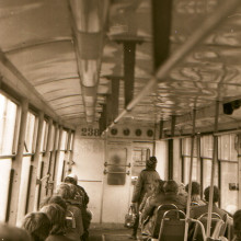 Пионерский трамвай, г. Томск, 1986 год